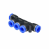 Verdeel blok 3 Uitgangen 6mm