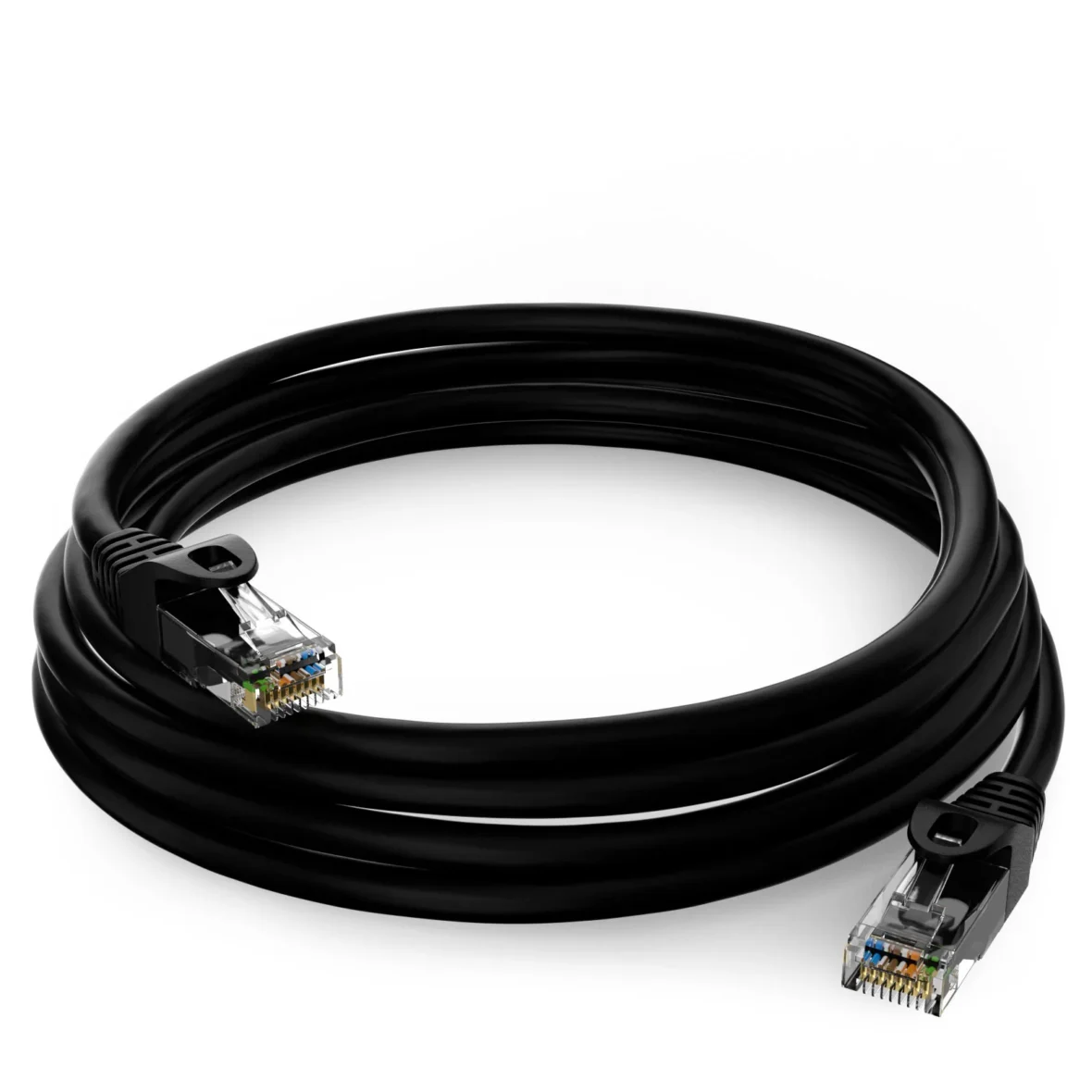 Cat5e netwerkkabel voor buiten. Op maat gemaakt + connectors