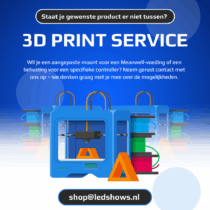 Blue and White Modern 3D Printing Services Instagram Post (1)